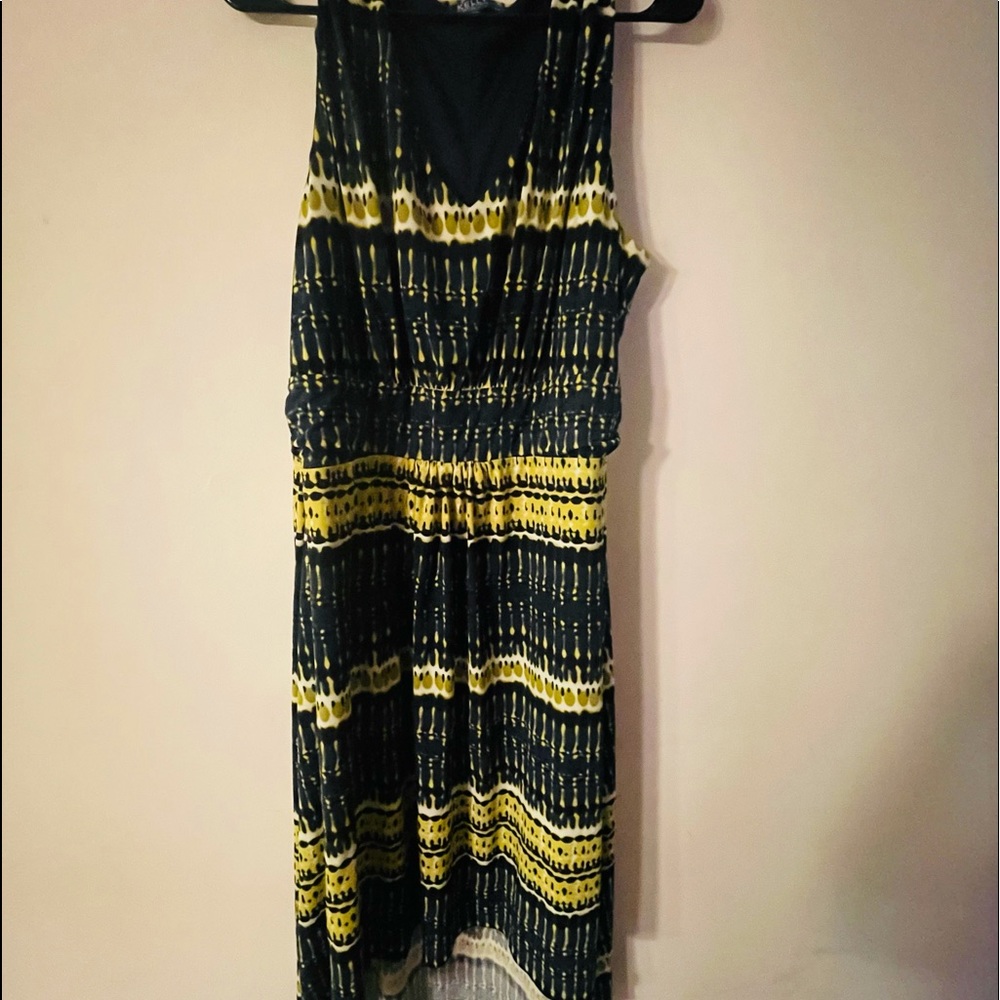 Sleeveless Hi-Low Dress